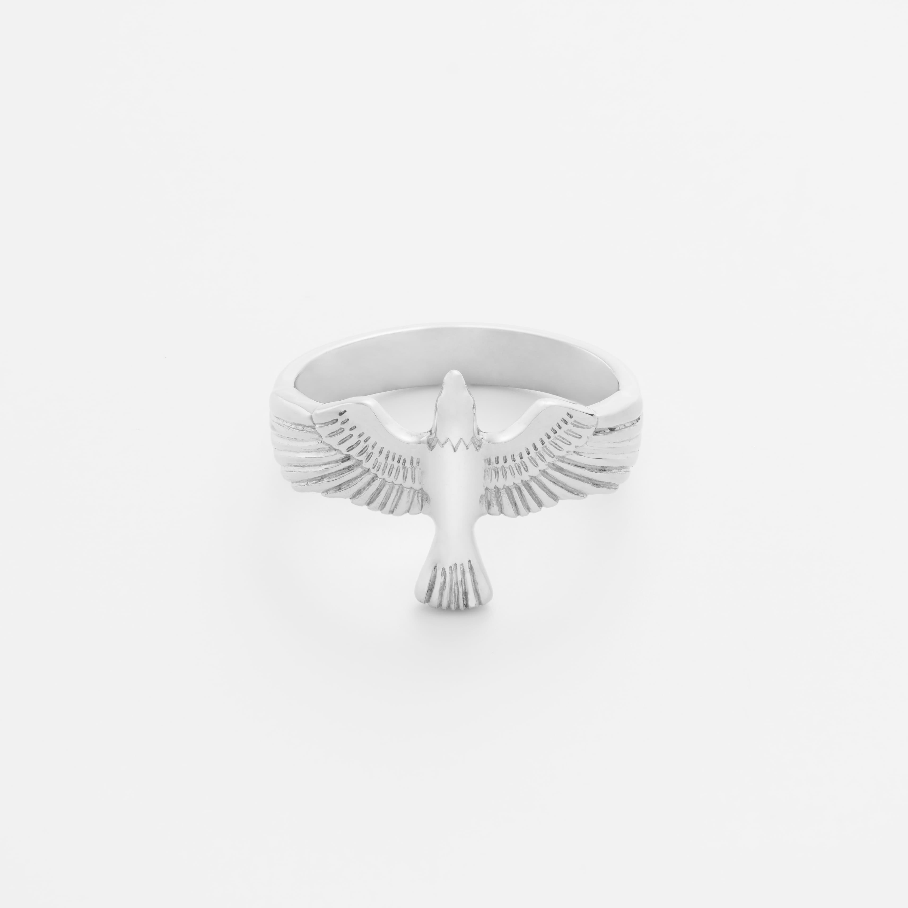 Shop Silver Rings 7879 Eagle Ring