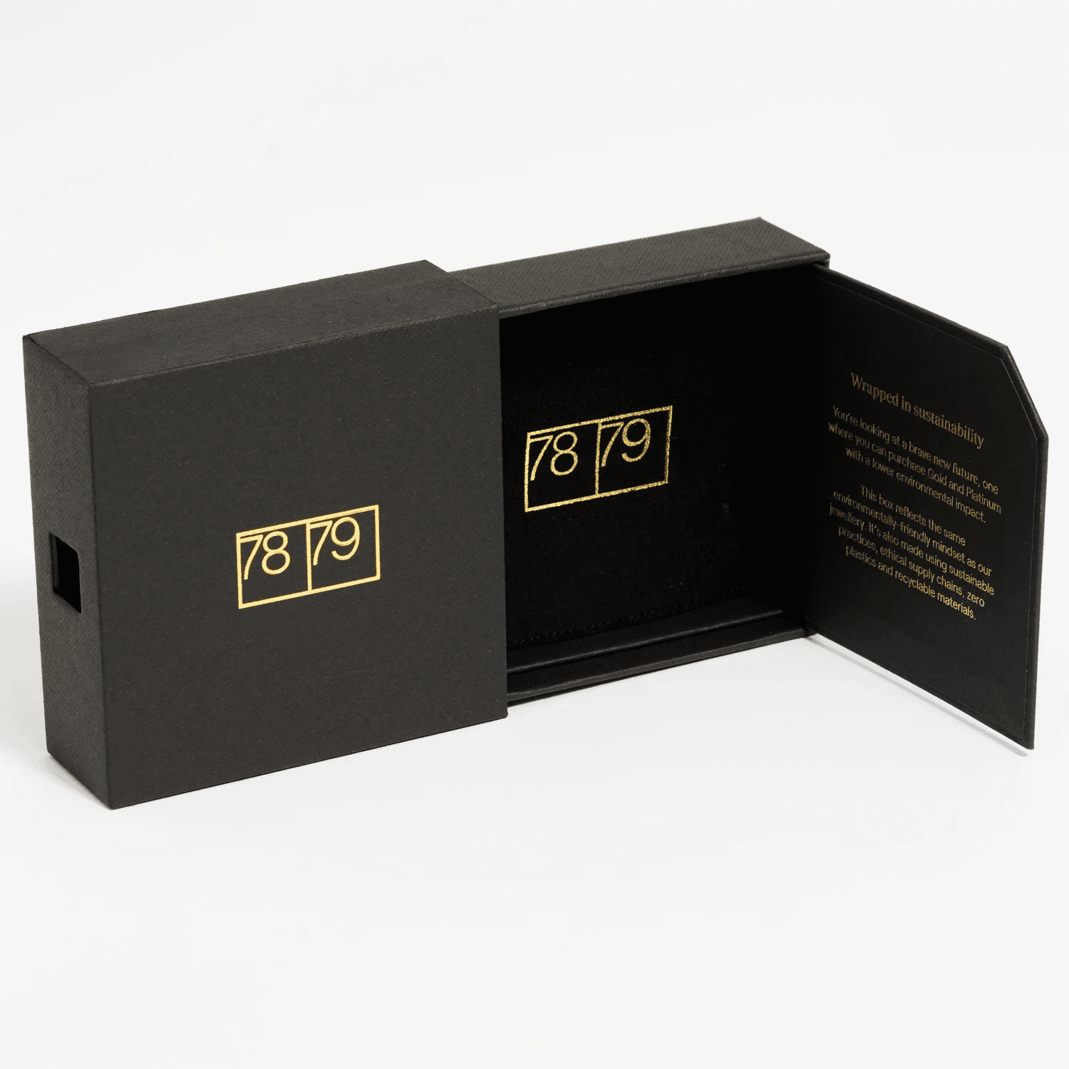 Black keep-safe jewelry box