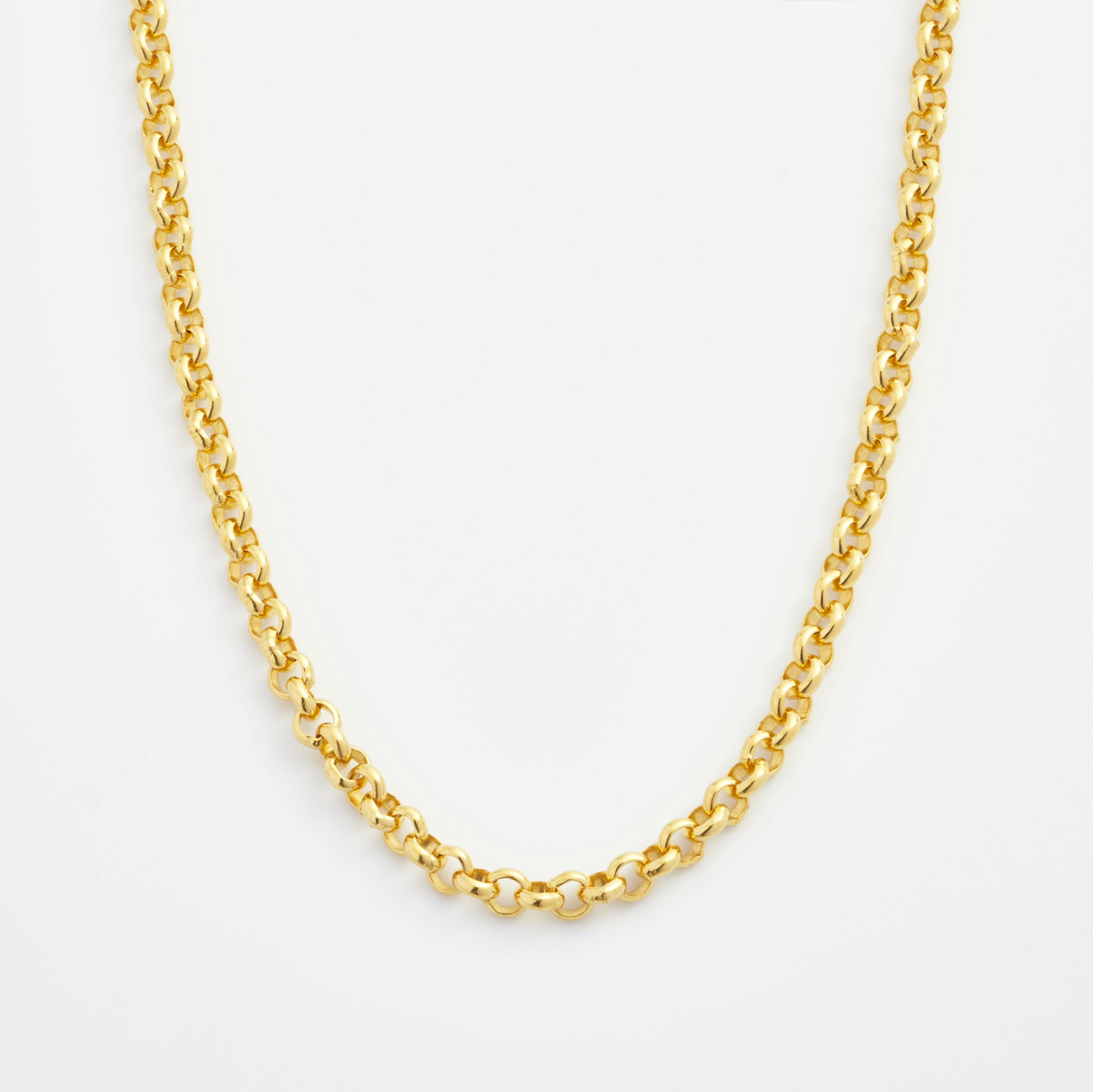 Shop Gold Necklace Chains Rolo Chain Necklace