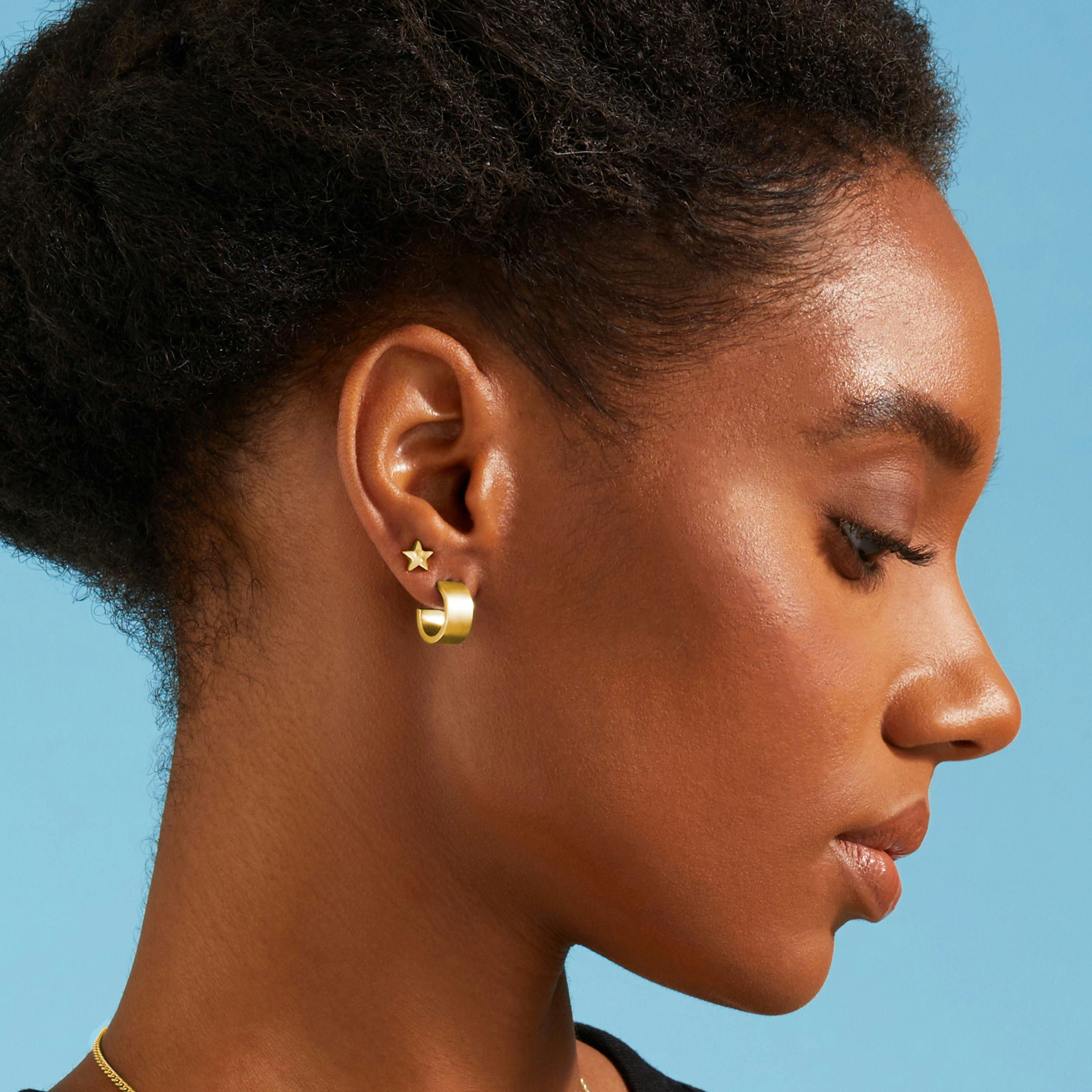 Shop Gold Earrings Star Stud Earrings