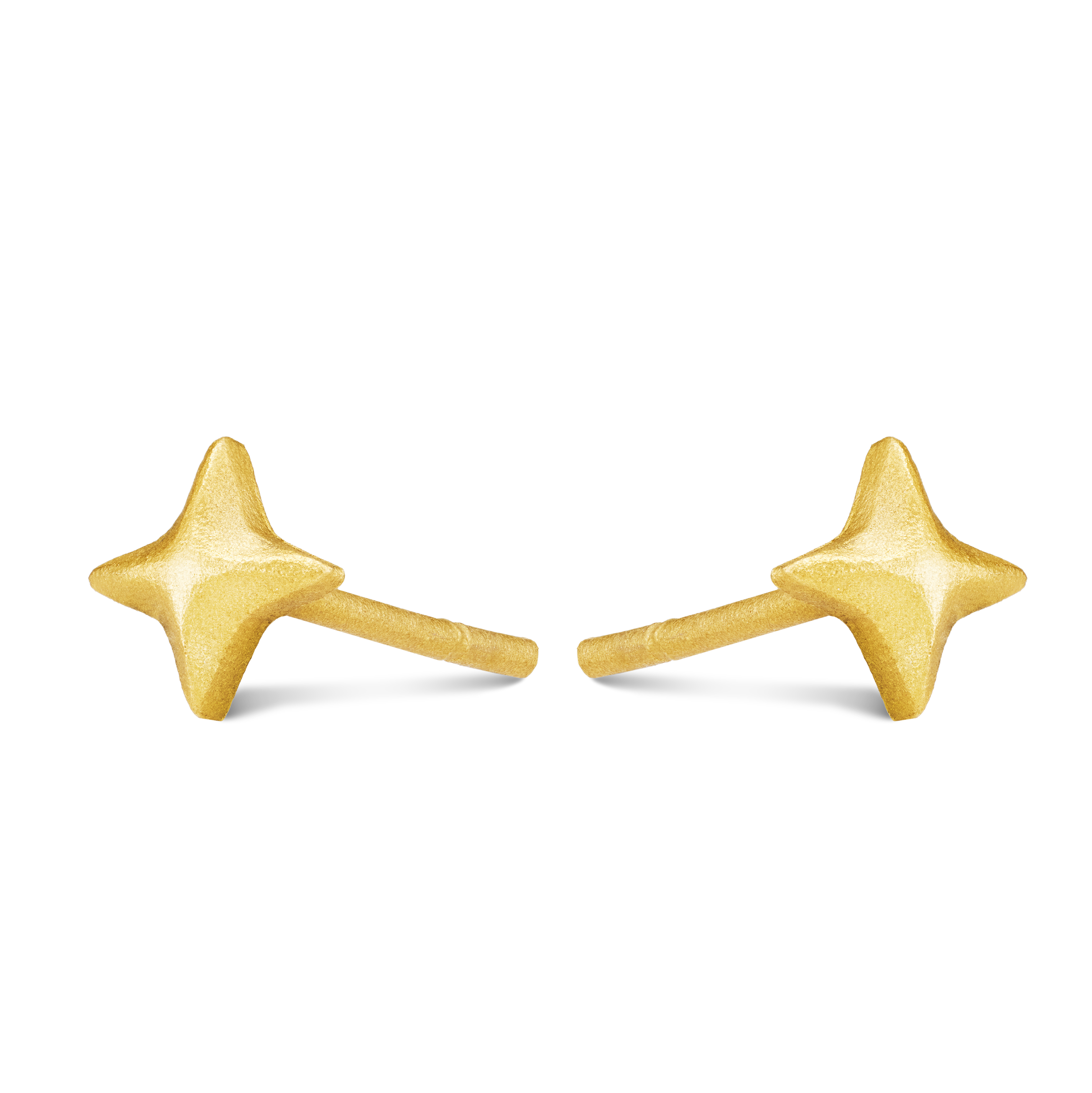 Shop Gold Earrings Mini Star Stud Earrings