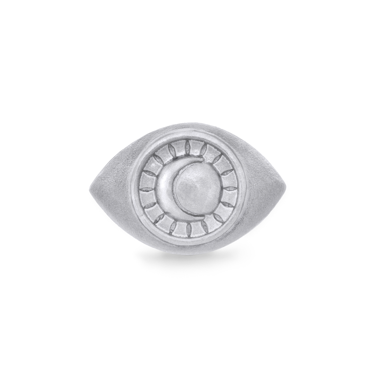 Evil Eye Charm Platinum