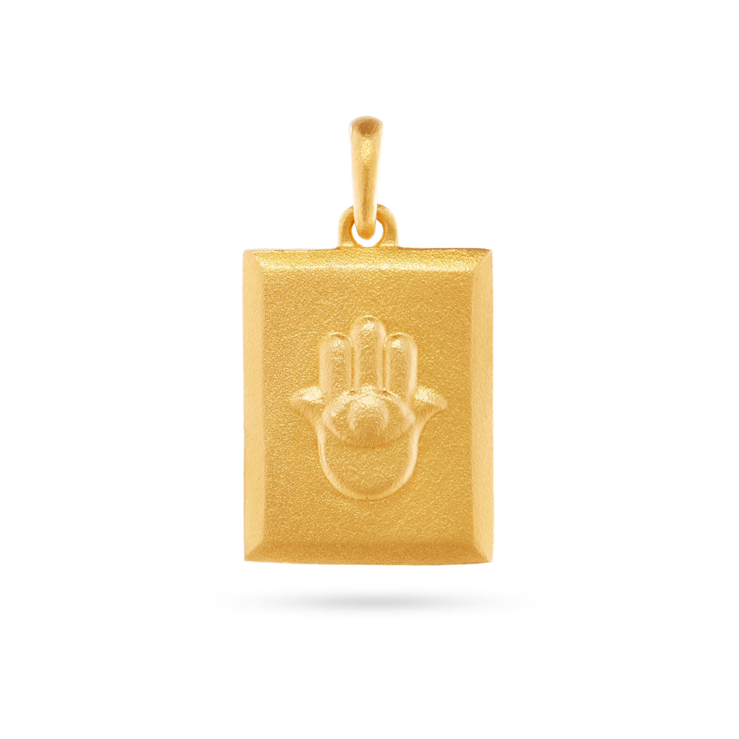 Hamsa Hand Pendant gold