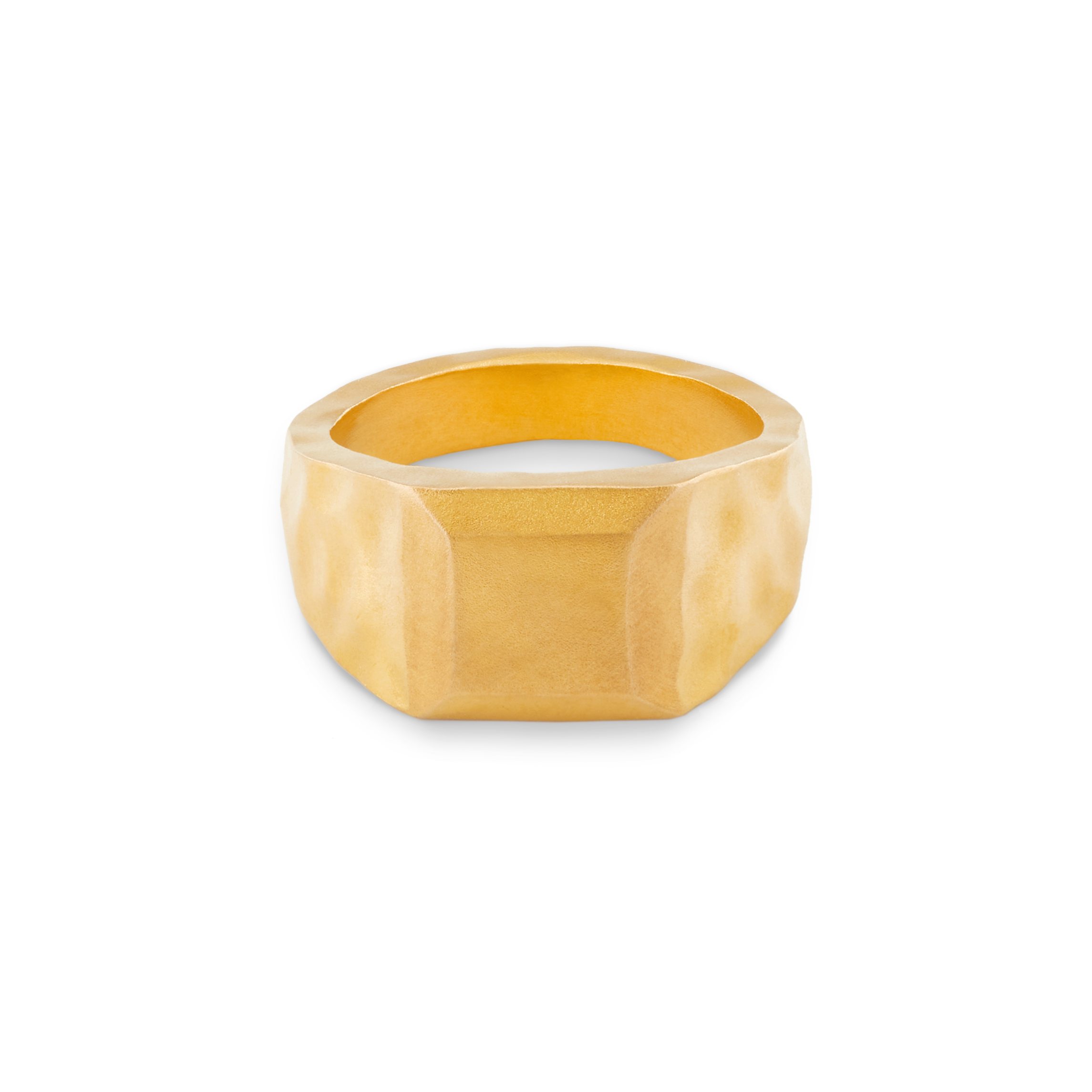 Shop Gold Rings Liquid Metal Signet Ring