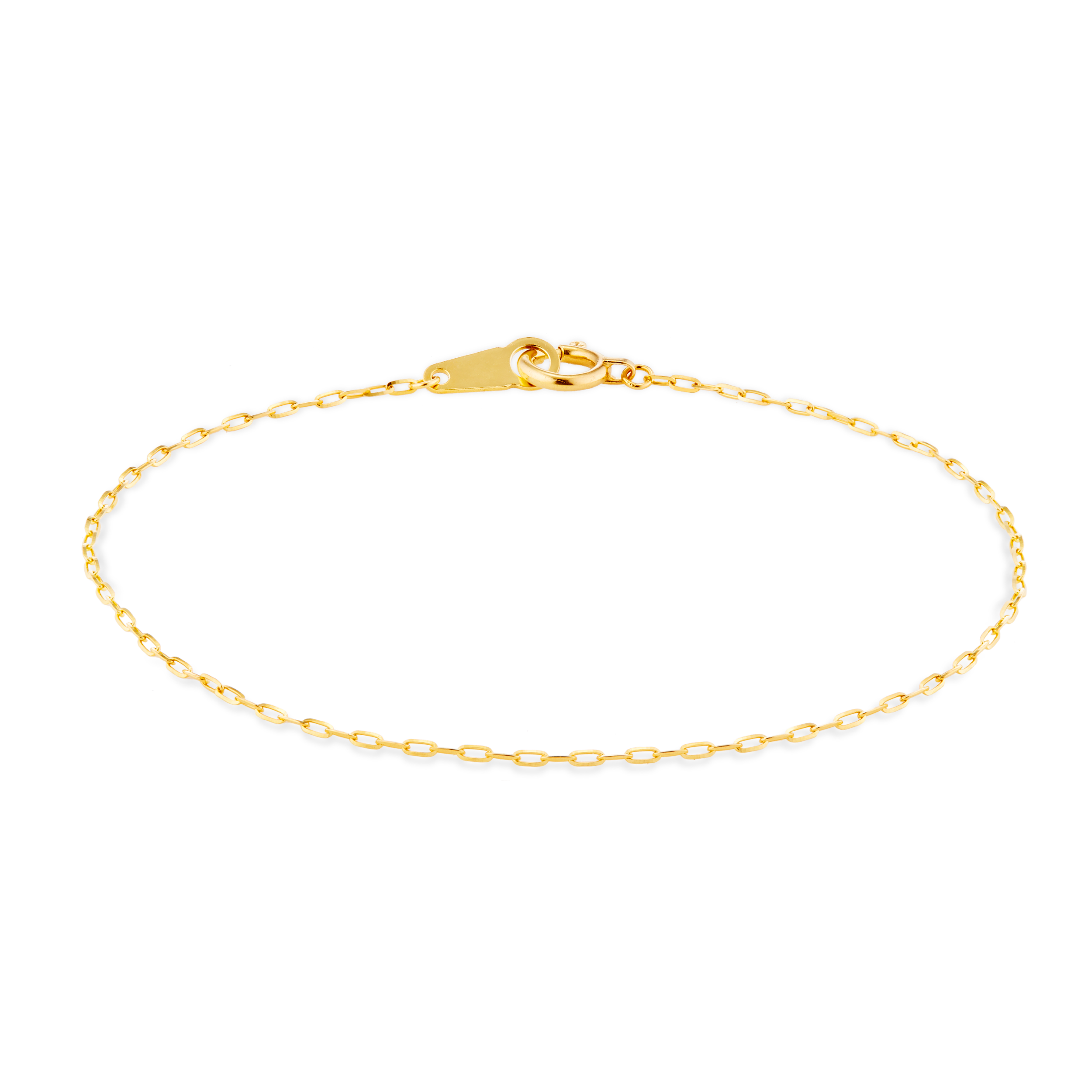 Cable Chain Bracelet Gold