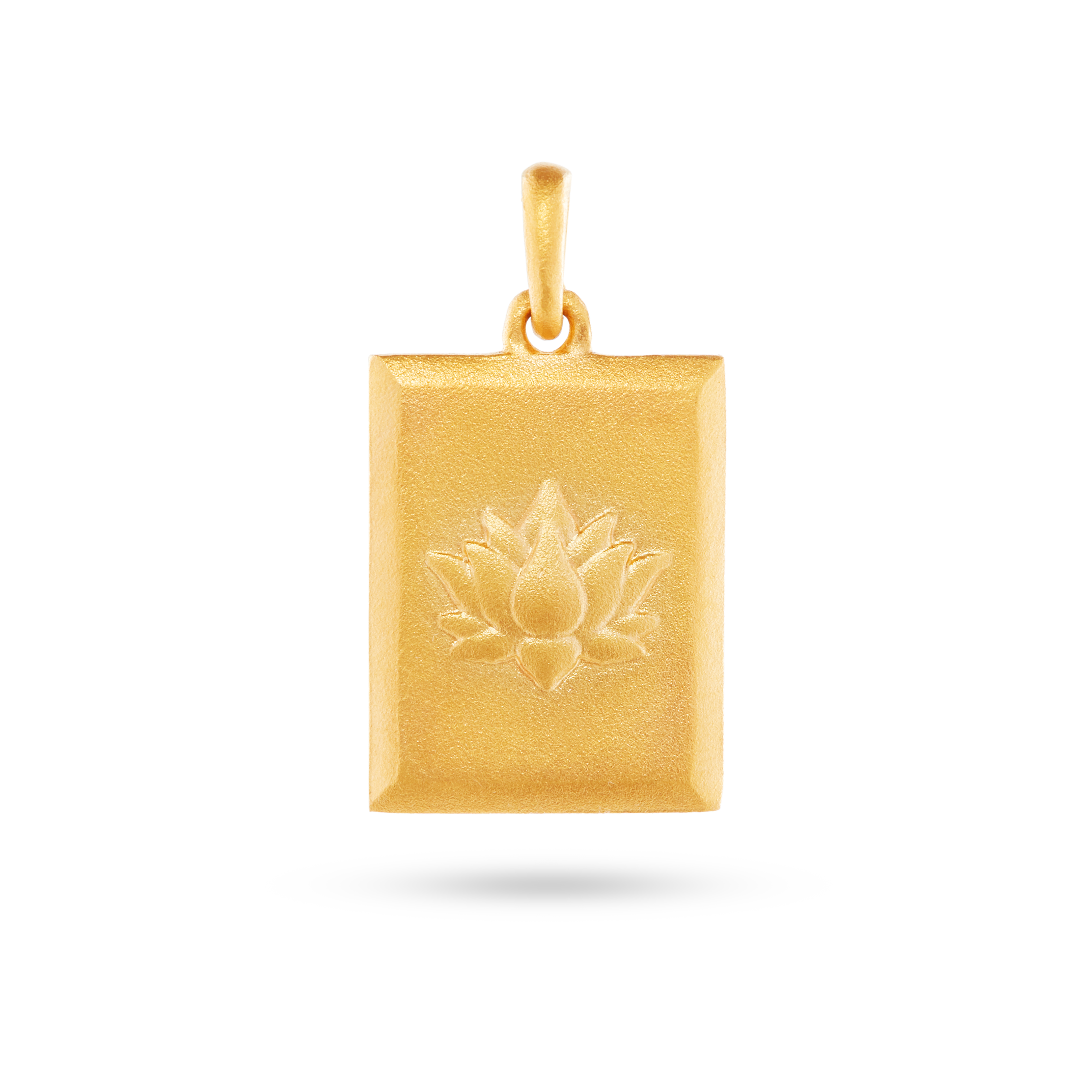 Lotus Pendant gold