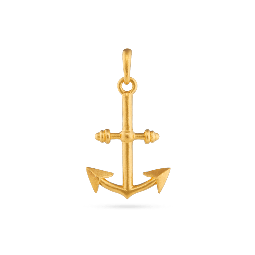 Shop Anchor Pendant - Gold 24k | 7879, image size:1024x1024