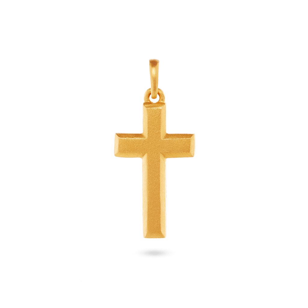 Shop Cross Pendant Gold 24k 7879 - Main Image