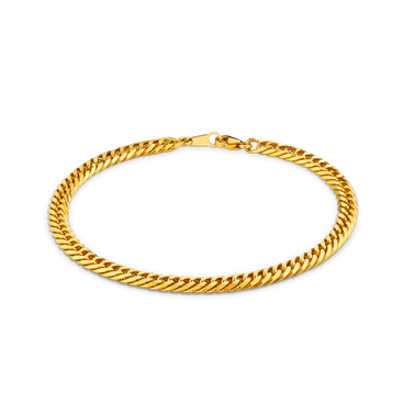 24k gold bracelet- authentic 24 ゴールド- 本物 24K Gold Byzantine Bracelet & Necklace：A shining display of
